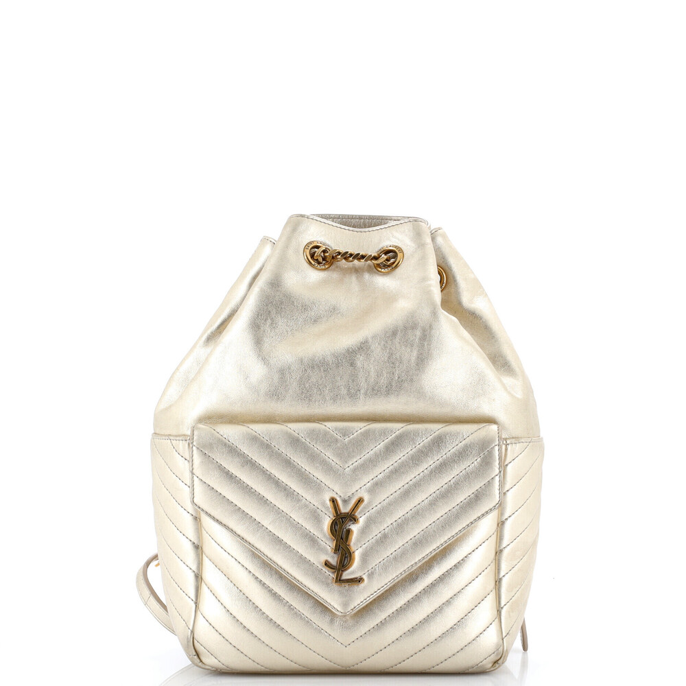 Saint Laurent Joe Backpack Matelasse Chevron Leather